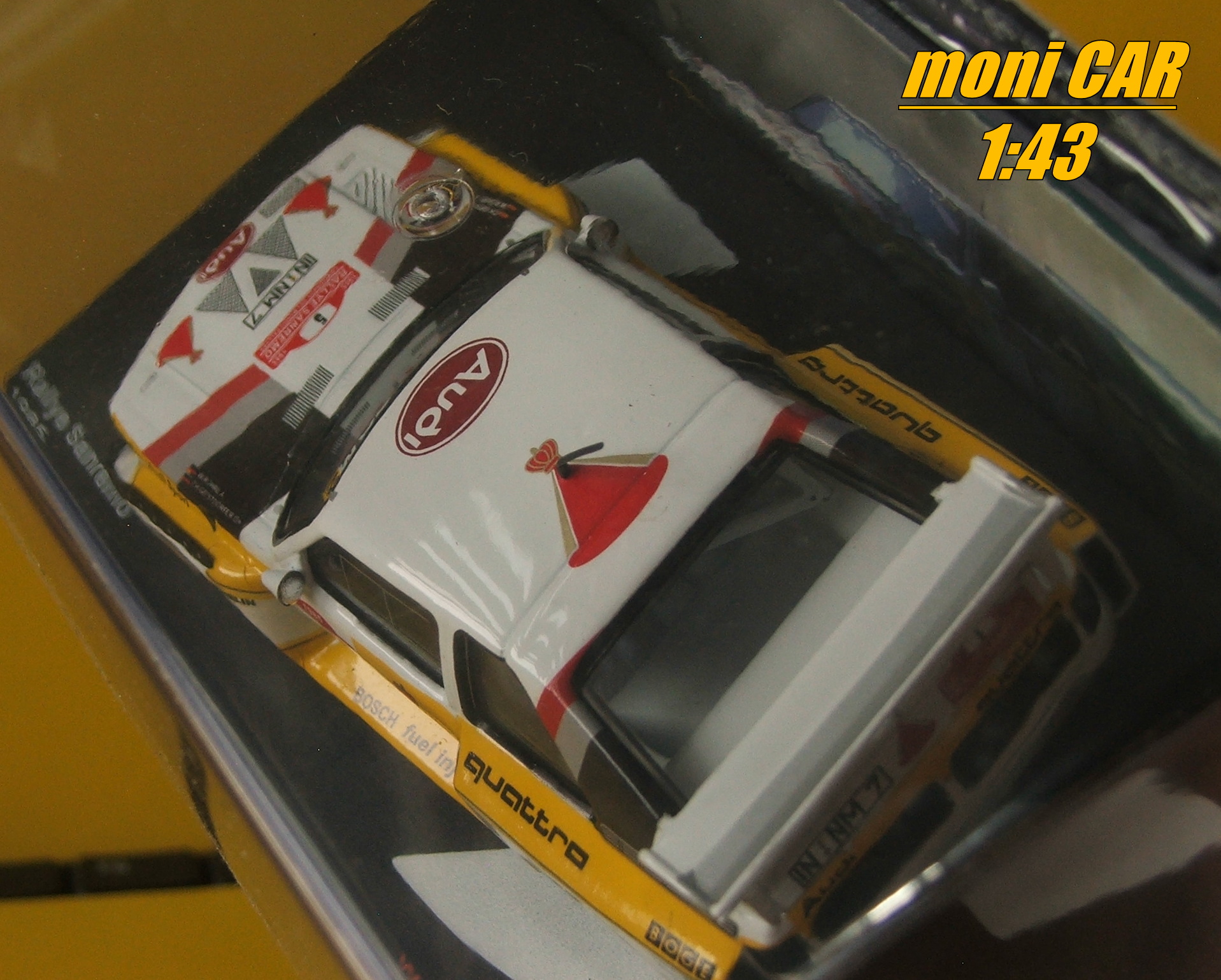 AUDI Sport Quattro E2 No.5 - Walter Rohl - Christian Geistdorfer - Rallye Sanremo 1985 (1:43) Altaya/IXO