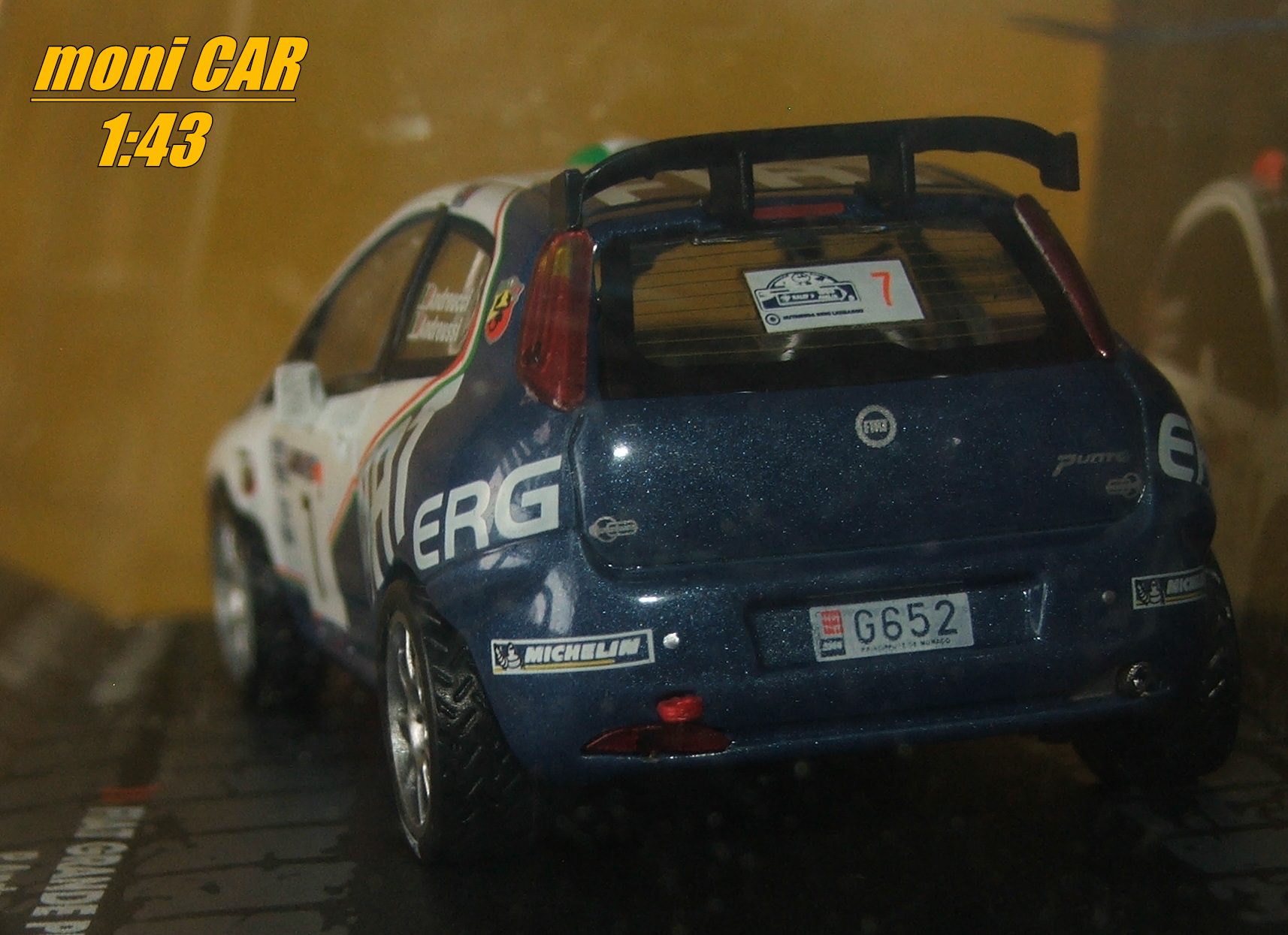 FIAT Grande Punto S2000 No.7 P. Andreucci - A. Andreussi - Rally 1000 Miglia 2006 (1:43) Altaya/IXO