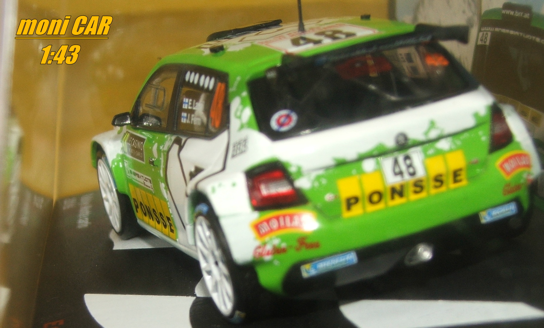 ŠKODA Fábia R5 No.48 Esapekka Lappi - Janne Ferm - Rallye Monte Carlo 2016 (1:43) Altaya/IXO