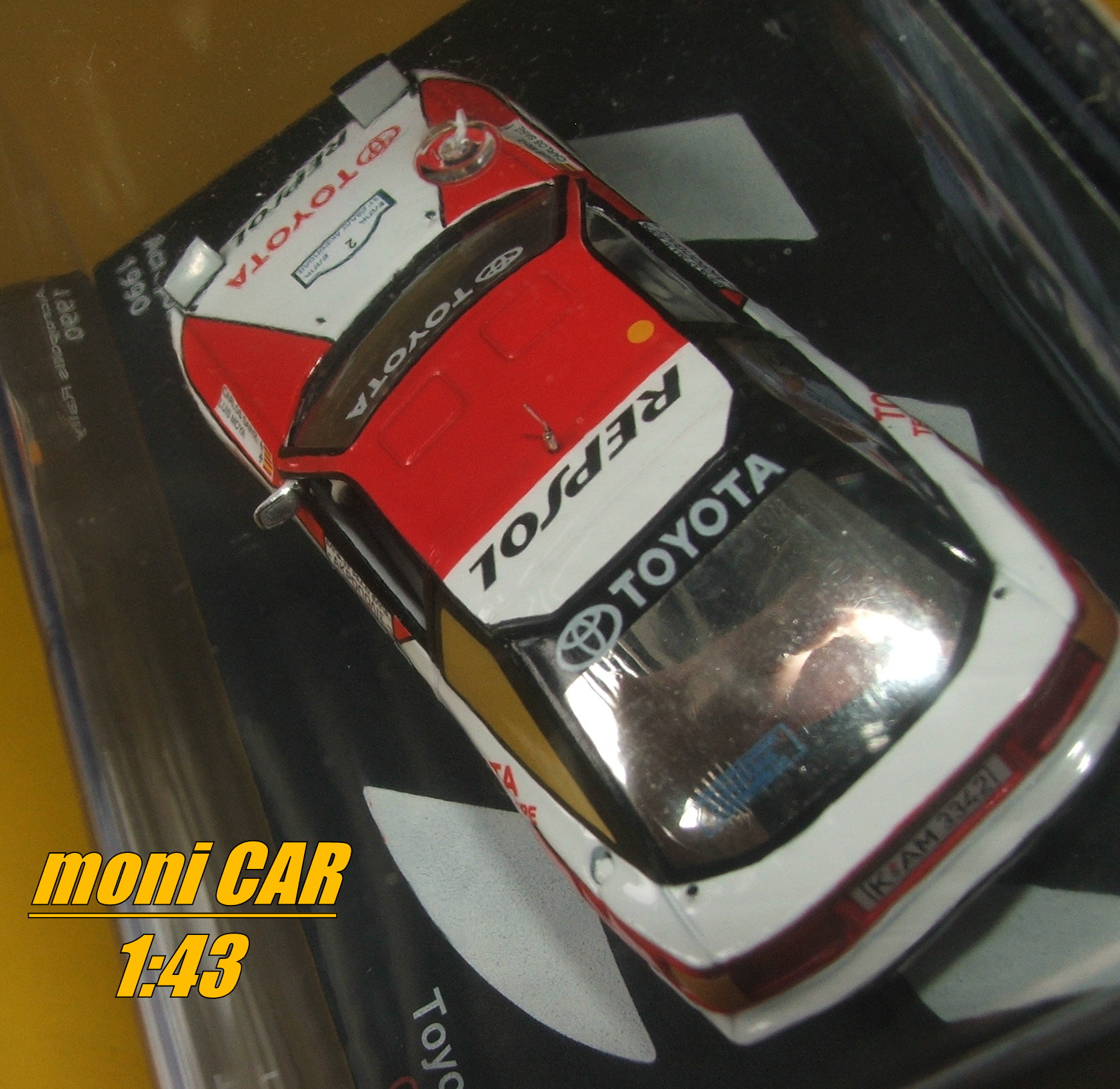 TOYOTA Celica GT-FOUR No.2 - Carlos Sainz - Luis Maya - Acropolis Rally 1990 (1:43) Altaya/IXO