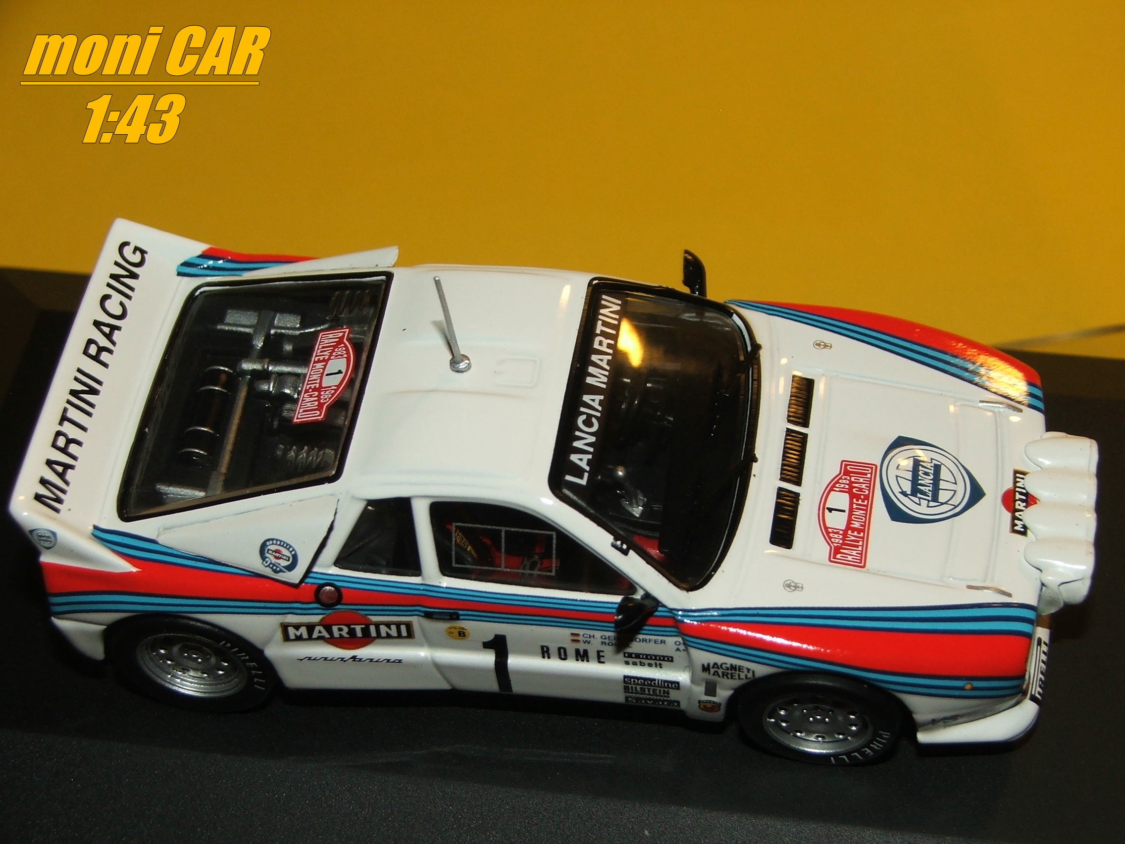 LANCIA 037 No.1 W. Rohrl - C. Geistdorfer - Winner Rallye Monte Carlo 1983 (1:43) CMR
