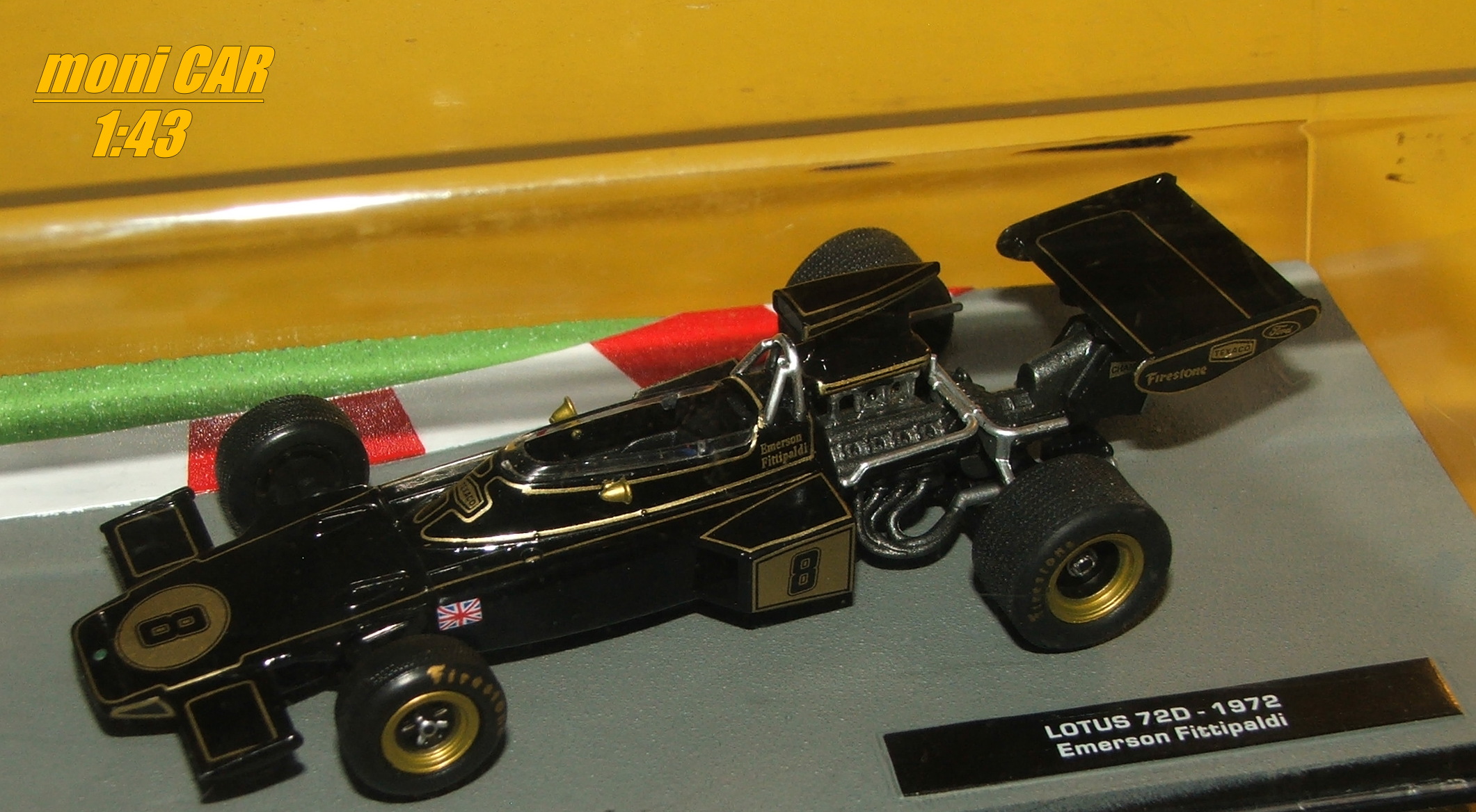 LOTUS 72D - 1972 No.8 Emerson Fittipaldi (1:43) ALTAYA/IXO