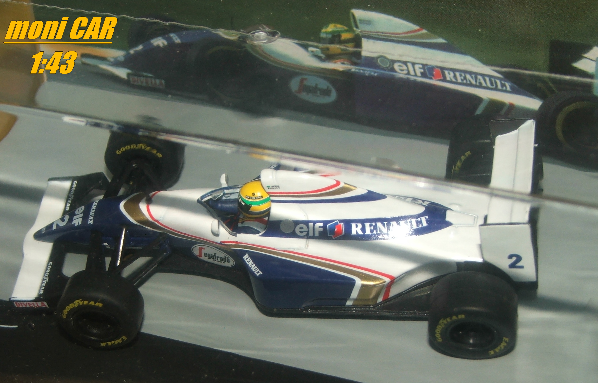 WILLIAMS FW16 No.2 Ayrton Senna Brazil GP 1994 (1:43) Alltaya/IXO