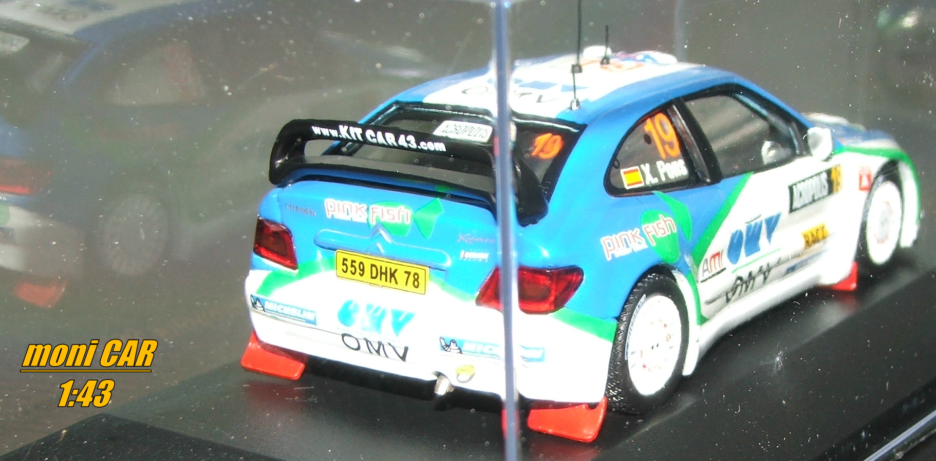 CITROEN XSARA WRC No.19 X. Pons - C. Del Barrio - Rally Acropolis 2005 (1:43) IXO