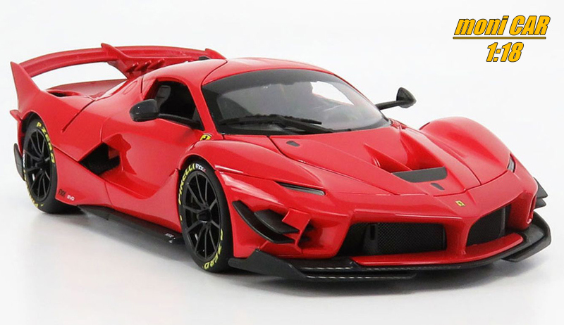 FERRARI FXX-K EVO HYBRID 6.3 V12 1050hp 2018 - EXCLUSIVE CARMODEL (1:18) BBURAGO