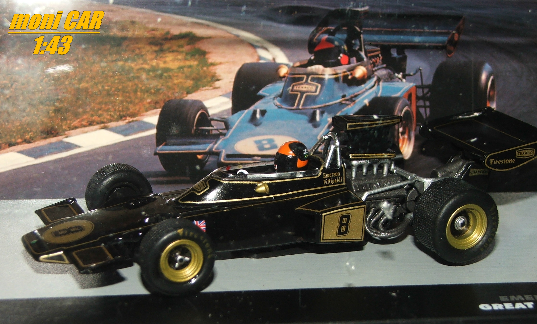 LOTUS 72D No.8 Emerson Fittipaldi - 1972 (1:43) Altaya/IXO