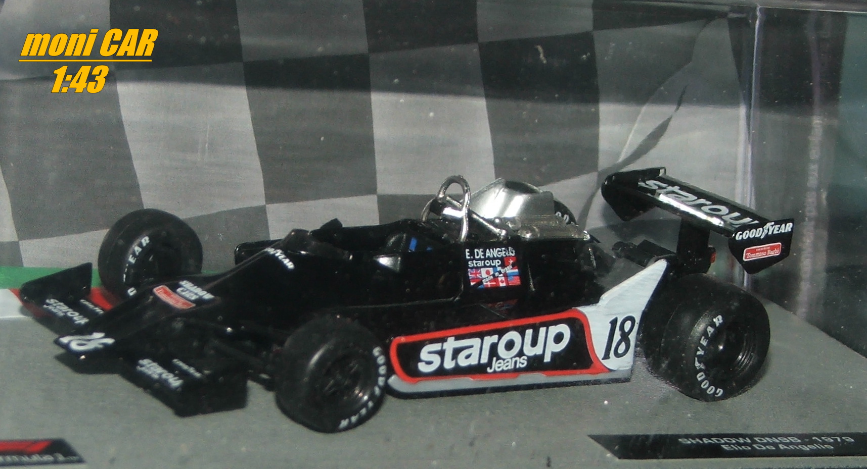SHADOW DN9B No.18 Elio De Angelis - 1979 (1:43) Altaya/IXO