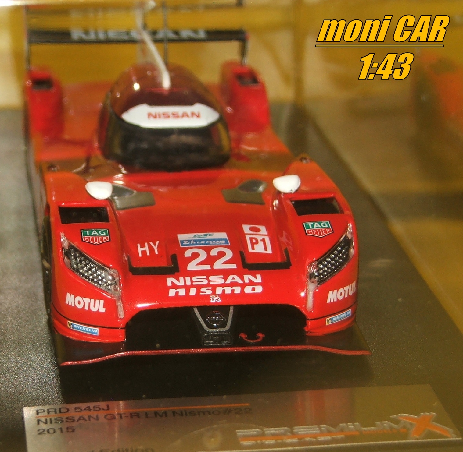 NISSAN GT-R LM Nismo No.22 Le Mans 2015 - Harry Tincknell, Alex Buncombe, Michael Krumm (1:43) PREMIUM X