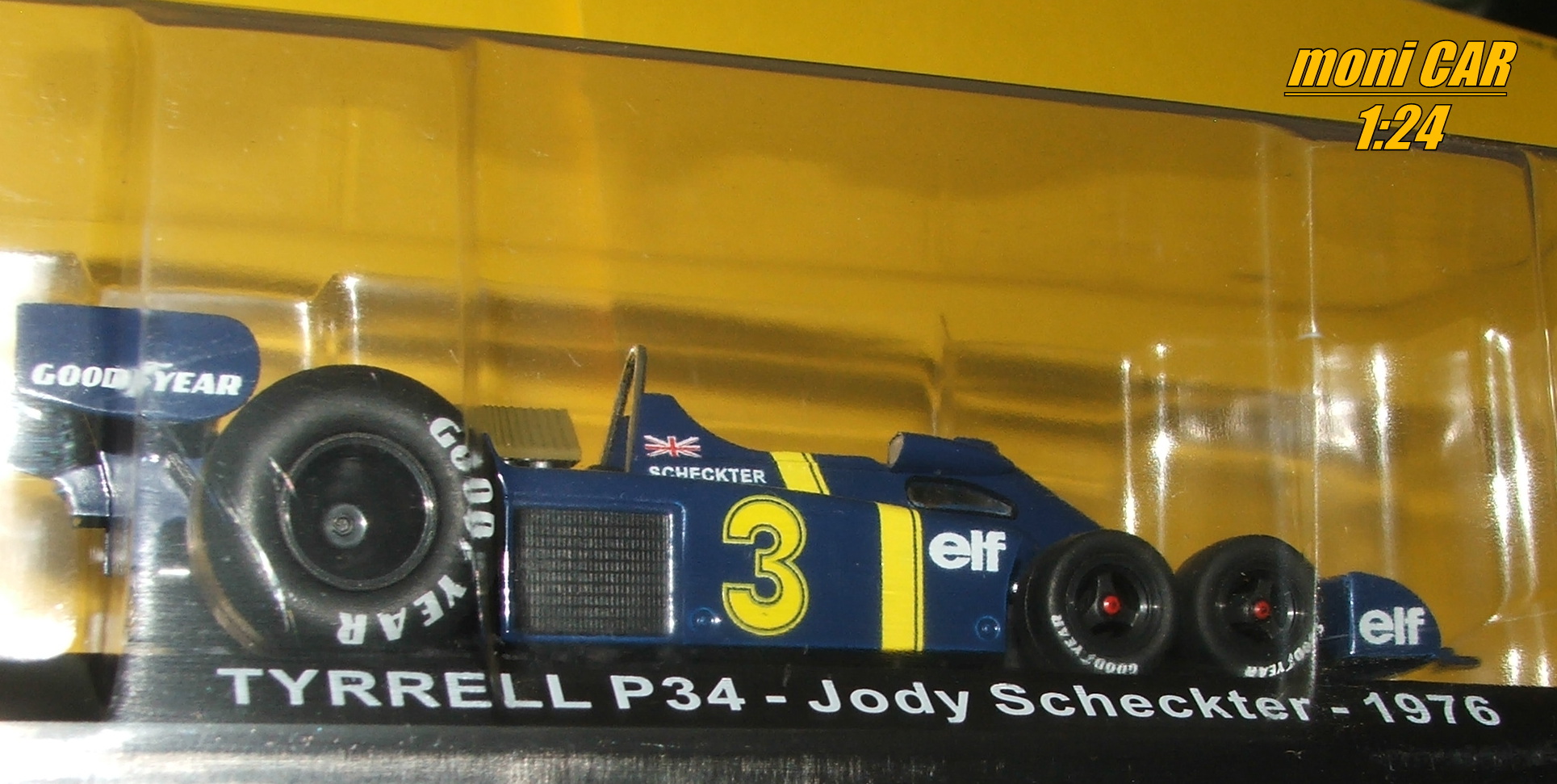 TYRRELL P34 No.3 - Jody Scheckter 1976 (1:24) Centauria