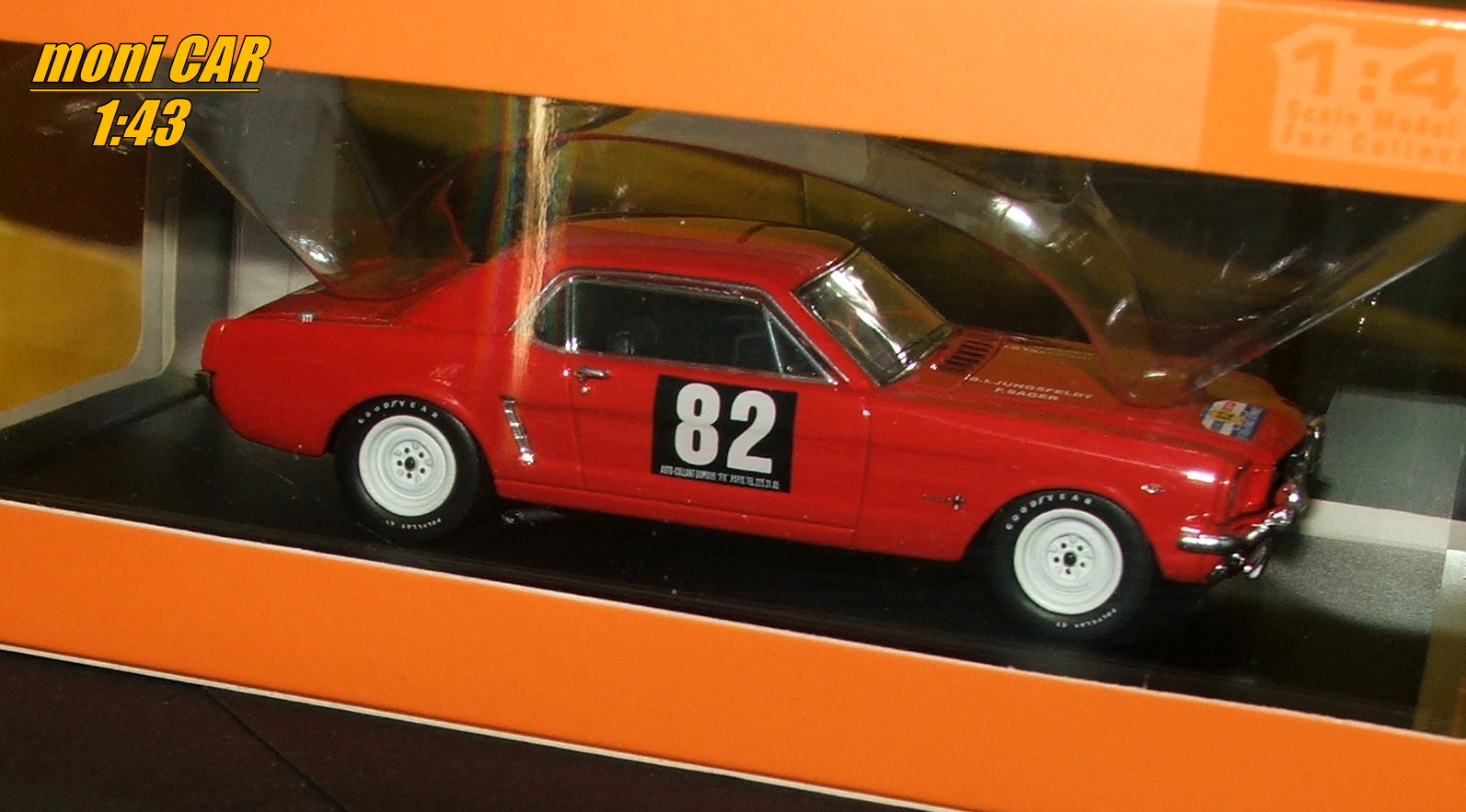 FORD Mustang V8 No.82 - Bo Ljumgfeld - Fergus Sager Rally Tour De France 1964 (1:43) PREMIUM X