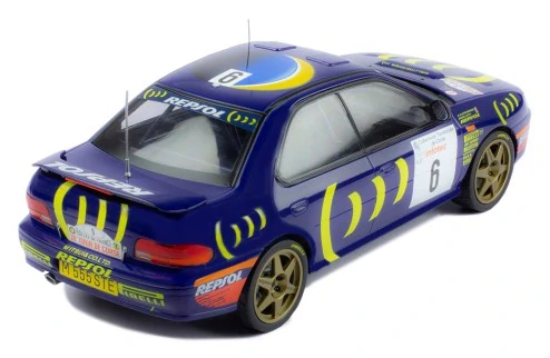 SUBARU Impreza 555 No.6 - P. Liatti - A. Alessandrini - Tour de Corse 1995 (1:18) IXO