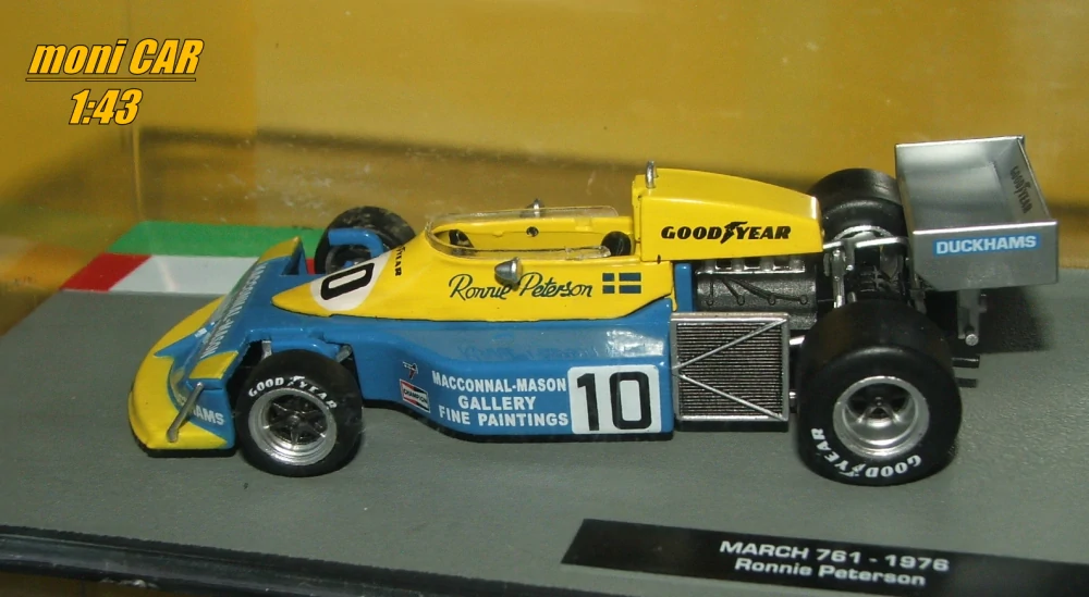 MARCH 761 No.10 - Ronnie Peterson 1976 (1:43) Altaya/IXO