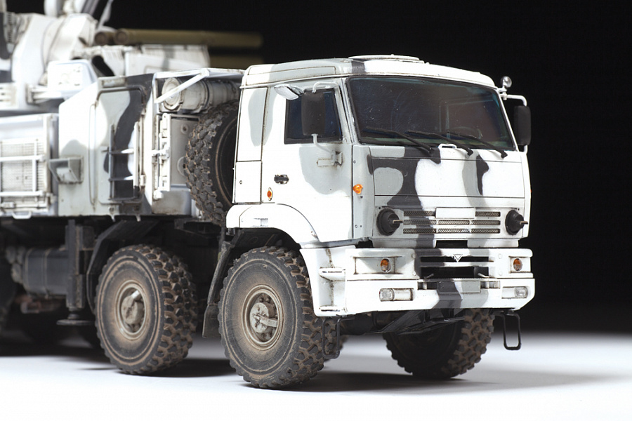 SA-22 Greyhound - Russian Self-Propelled Anti-Aircraft Missile and Gun System Pantsir (1:35) ZVEZDA