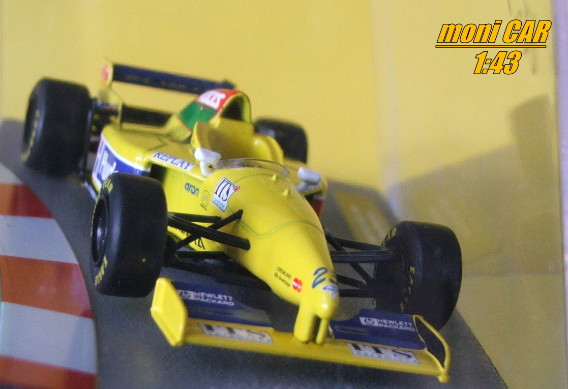 FORTI FG01-95B No.23 Andrea Montermini - 1996 (1:43) Altaya/IXO