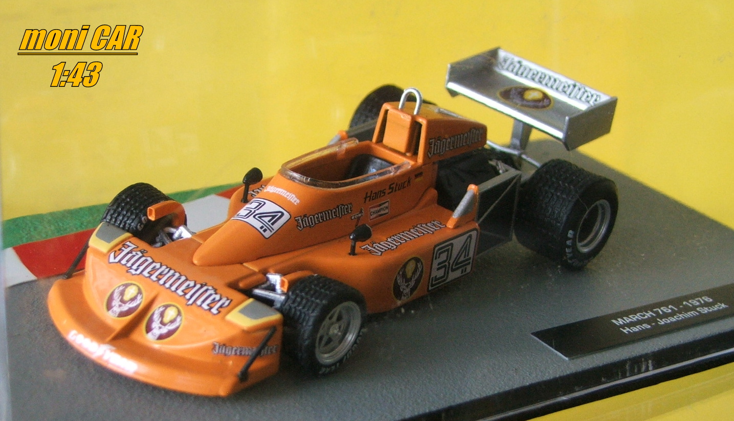 MARCH 761 No.34 - Hans-Joachim Stuck - 1976 (1:43) Altaya/IXO