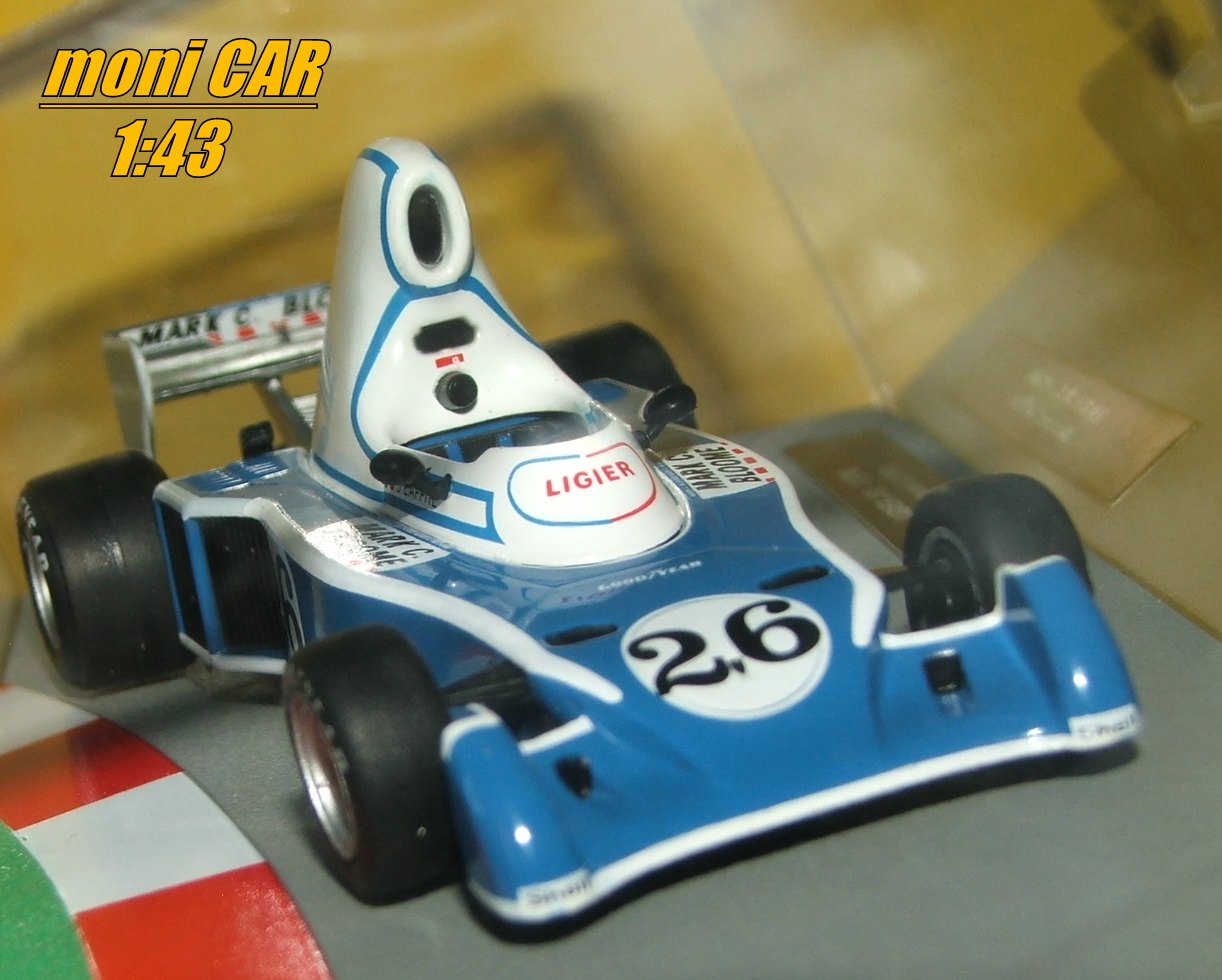 LIGIER JS5 No.26 - Jacques Laffite 1976 (1:43) Altaya/IXO