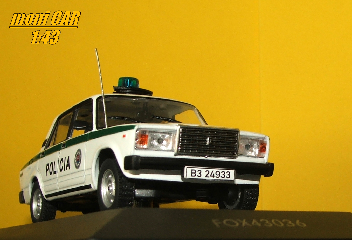 LADA VAZ 2107 Polícia Bratislava (1:43) FOX18