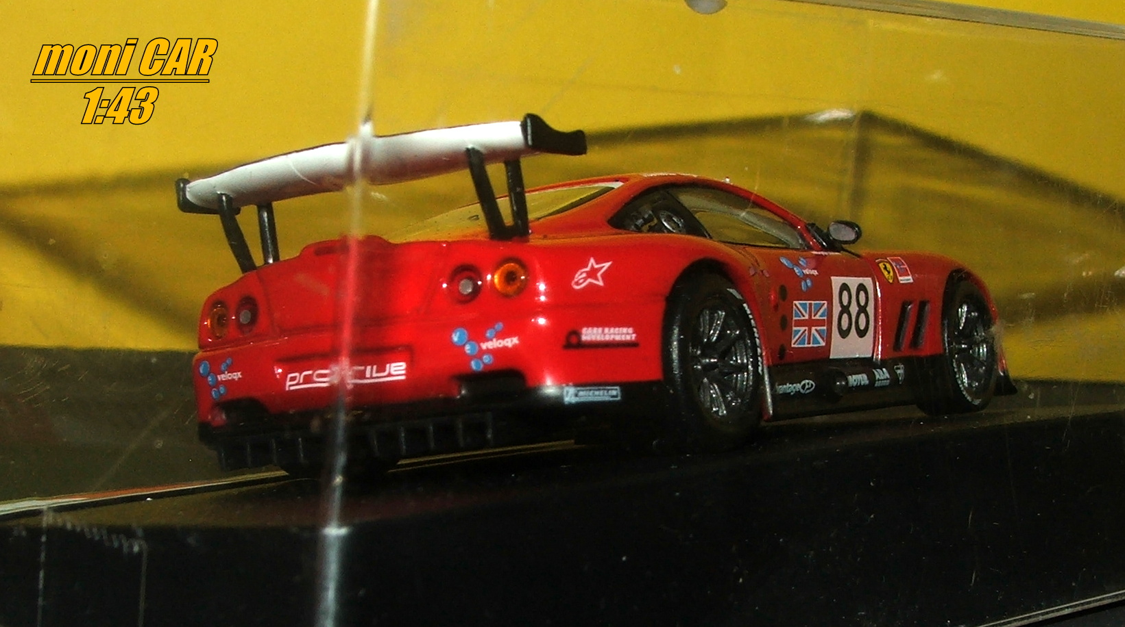 FERRARI 550 Maranello No.88 T. Enge-P. Kox-J. Devies 24h Le Mans 2003 (Altaya/IXO
