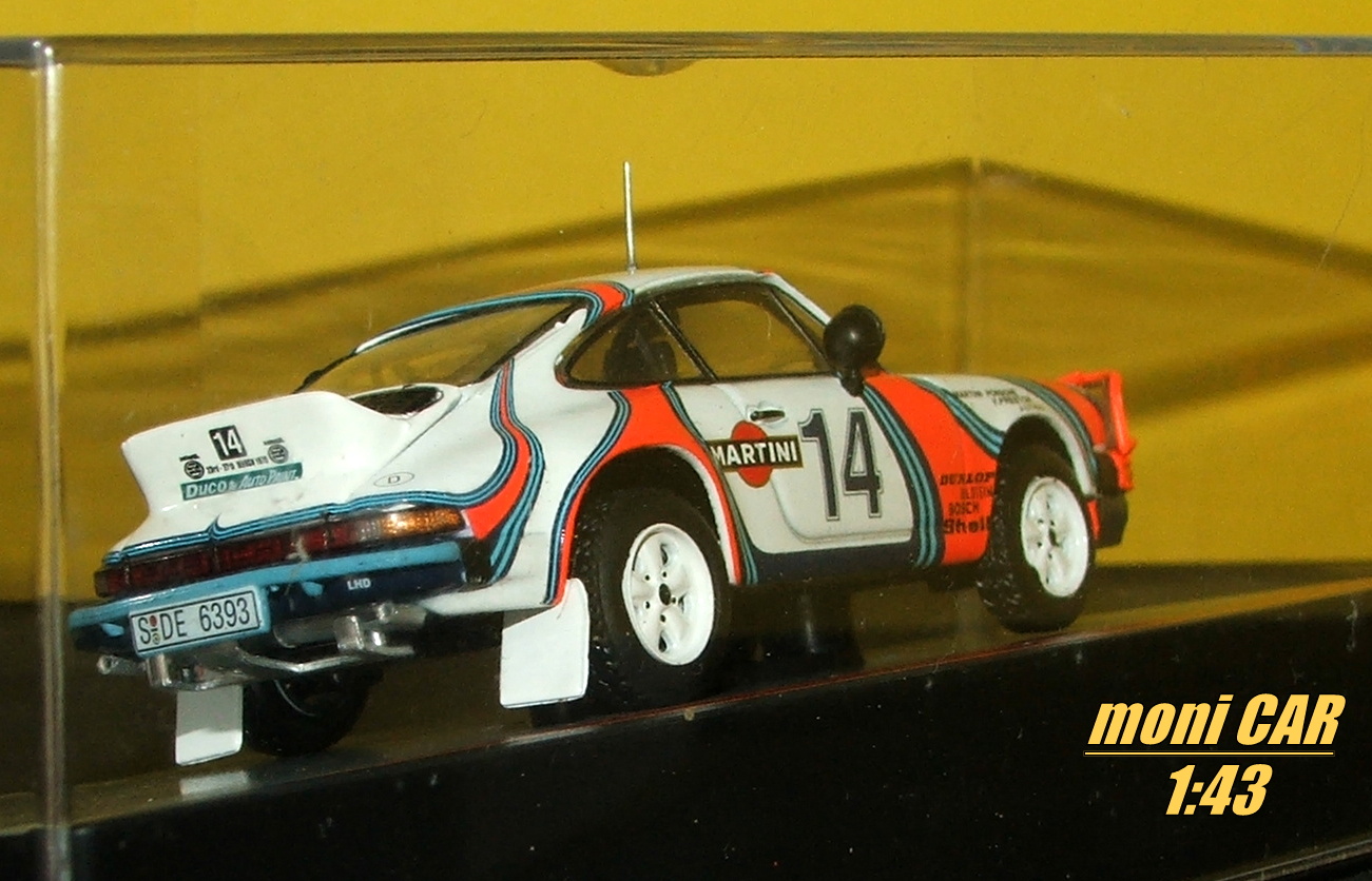 PORSCHE 911 SC 3.0 No.14 - Vic Preston Jr. - John Lyall - 2nd Rally Safari - 1978 (1:43) Altaya/IXO