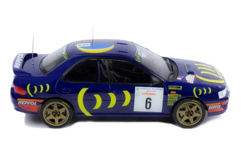 SUBARU Impreza 555 No.6 - P. Liatti - A. Alessandrini - Tour de Corse 1995 (1:18) IXO