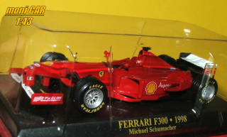FERRARI F300 No.3 Micael Schumacher F1 - 1998 (1:43) Altaya/Ixo