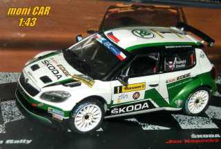 ŠKODA Fabia S2000 No.1 - Jan Kopecký - Pavel Dresler Barum rally 2013 (1:43) DeAgostini