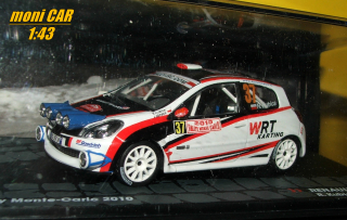 RENAULT Clio R3 No.37 - R. Kubica - J. Gerber - Rallye Monte Carlo 2010 (1:43) Altaya/IXO