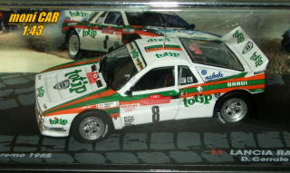LANCIA Rally 037 No.8 - D.Cerrato - G. Cerri - Rally Sanremo 1985 (1:43) Altaya/IXO