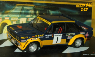 FIAT 131 ABARTH No.1 - Beny Fernández - José Luis Sala - Rallye Catalunya 1979 (1:43) Altaya/IXO