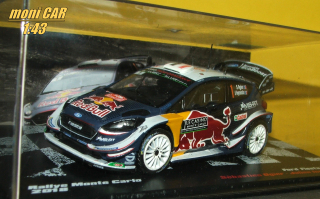 FORD Fiesta WRC No.1 - Sébastian Ogier - Julien Ingrassia - Rally Monte Carlo 2018 (1:43) Altaya/IXO