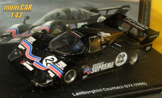 LAMBORGHINI Countach QVX No.22 - Tiff Needell  - 500km Kyalami 1986 (1:43) Altaya/IXO