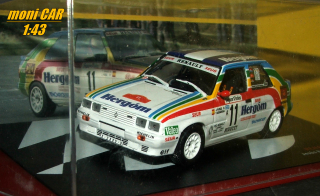 RENAULT 11 TURBO No.11 Jesús Puras - Tomás Aguando - Rally Catalunya 1987 (1:43) Altaya/IXO