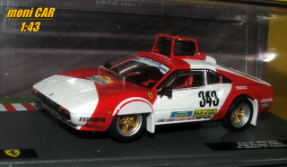 FERRARI 308 GTB No.343 - A. Zanini - C. Ezpeleta - Baja Aragon 1985 (1:43) Altaya/IXO