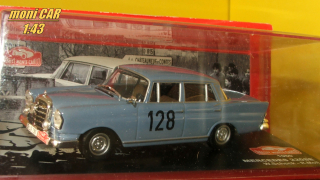 MERCEDES 220SE No.128 - W. Schock - R. Moll - Rally Monte Carlo - 1960 (1:43) Altaya/IXO