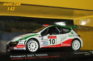 PEUGEOT 207 S2000 No.10 - Nicolas Vouilloz - Nicolas Klinger - Istanbul Rally 2007 (4:43) Altaya/IXO