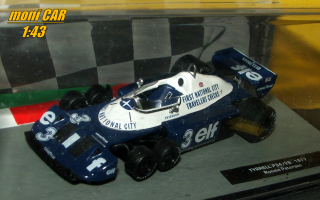 TYRRELL P34/2B No.3 - Ronnie Peterson - F1 - 1977 (1:43) Altaya/IXO