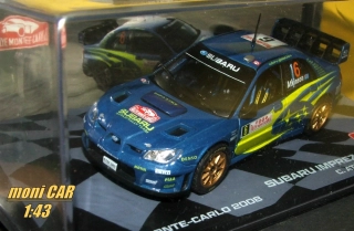 SUBARU Impreza WRC 2007 No.6 - C. Atkinson - S. Prévot - Rallye Monte Carlo 2008 (1:43) Alatya/IXO