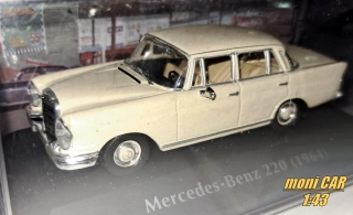 MERCEDES-BENZ 220 - 1964 (1:43) Altaya/IXO