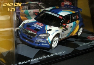 ŠKODA Fábia S2000 No.24 - A. Caffi - R. Perogolio - Rallye Monte Carlo 2011 (1:43) Altaya/IXO