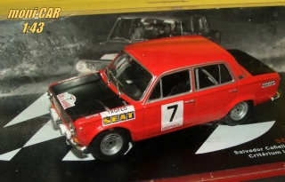 SEAT 124 - 1600 No.7 Salvador Canellas - Dniel Ferrater - Critérium Luis de Baviera - 1972 (1:43) Altaya/IXO
