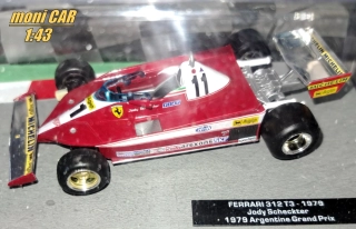 FERRARI 312 T3 No.11 - Jody Scheckter - Argentina Grand Prix 1979 (1:43) Altaya/IXO