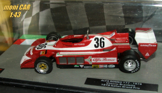 ALFA ROMEO 177 No.36 - Vittorio Brambilla - Italian GP - 1979 (1:43) Altaya/IXO