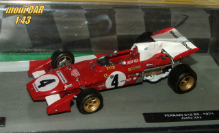 FERRARI 312 B2 No.4 - Jacky Ickx - F1 1971 (1:43) Altaya/IXO