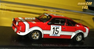 ŠKODA 180 RS No.15 - Jozef Srnsky - Jiří Syrovátko - Rally Škoda 1974 (1:43) FOX18