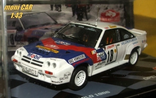 OPEL Manta 400 No.18 - M. Hero - L. Grun - Rallye Monte Carlo 1986 (1:43) Altaya/IXO