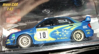 SUBARU Impreza WRC 2001 No.10 T. Mäkinen - K. Lindstrom - Rallye Monte Carlo 2002 (1:43) Altaya/IXO