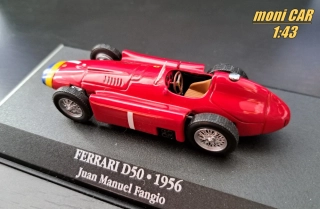 Ferrari D50 "Weltmeister" No.1 - Juan Manuel Fangio - F1 1956 (1:43) ATLAS