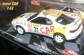 TOYOTA Celica GT-Four No.31 - L. Pedersoli - N. Mazzon - Rallye Monte Carlo 1999 (1:43) Altaya/IXO