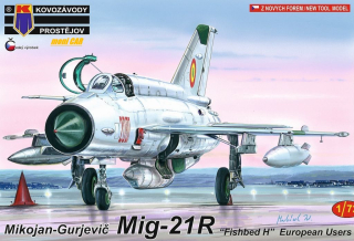 MiG-21 "FISCHBED H" European Users (1:72) KPM