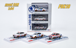 ŠKODA 130 RS -  3-PACK SET 1:64 FOX18